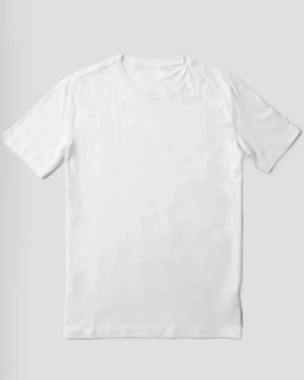 ALTOP HEAVY TEE の商品画像。グレーの背景に白い半袖Tシャツ